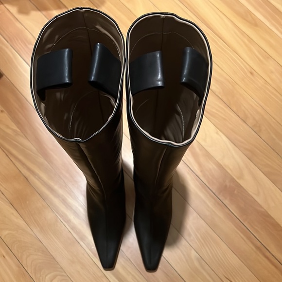 Totême knee high boots with block heel size 37 - Picture 6 of 6